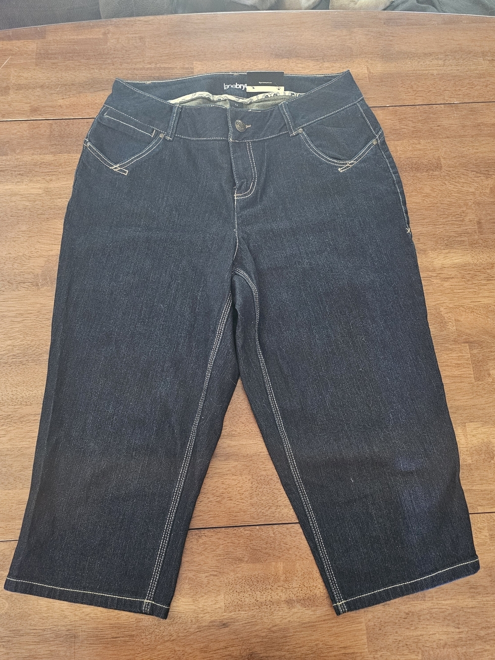 Lane Bryant Dark Indigo Capri Jeans